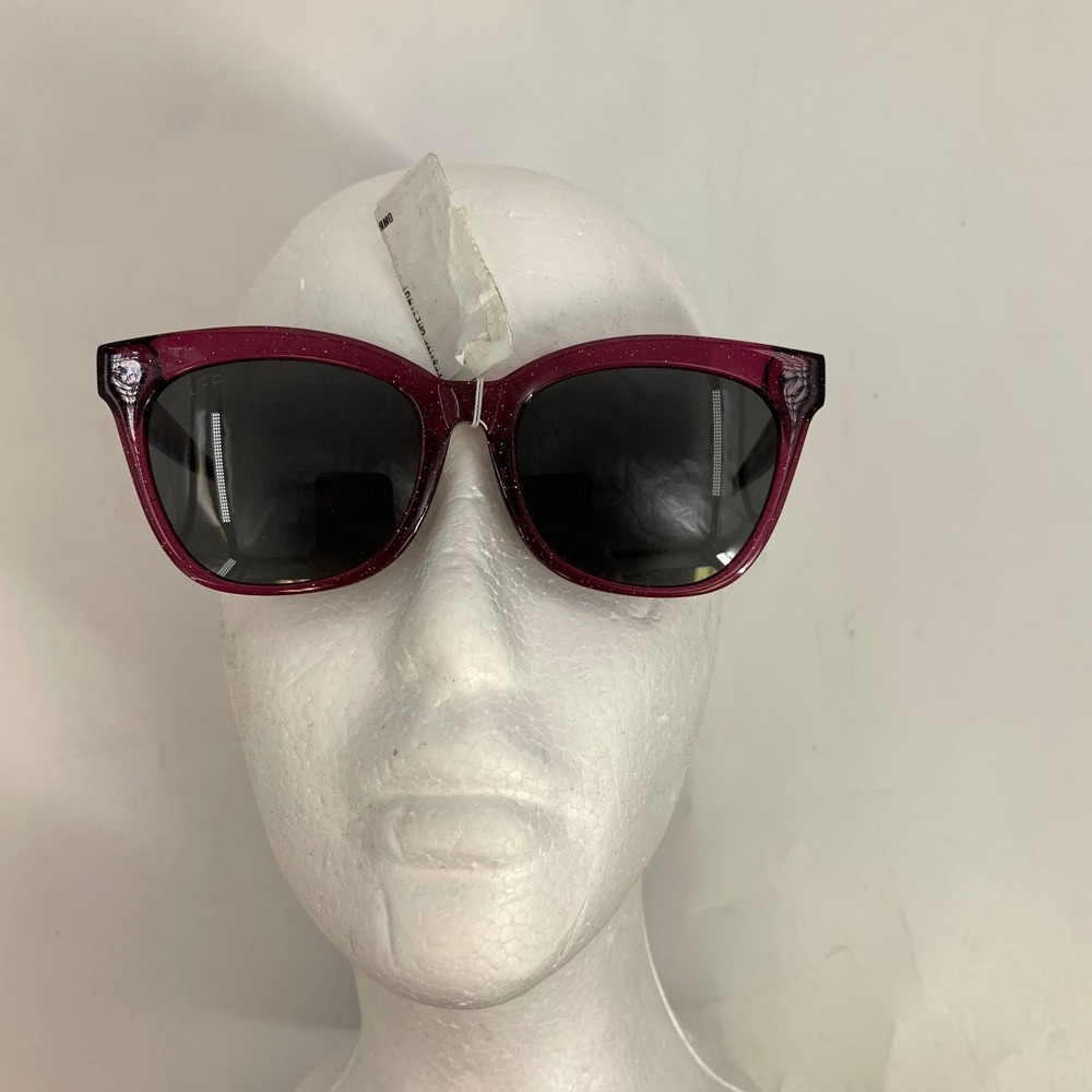 DIFF Eyewear Winston Purple Glitter Sunglasses Women's Fashion‎ DE01-0128-FUBBB